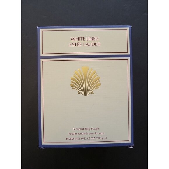 Estee Lauder WHITE LINEN Perfumed Body Powder 3.5oz/100g New in Box